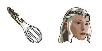 LOTR Galadriel & Phial Cursor Pack