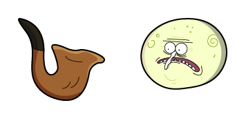 Regular Show Mr. Maellard & Pipe Cursor Pack