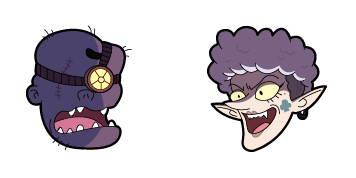 Pack de curseurs Star vs. the Forces of Evil Miss Heinous & Gemini