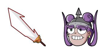 Star vs. the Forces of Evil Mina Loveberry & Solarian Sword