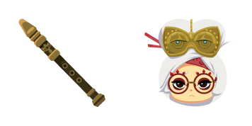 The Legend of Zelda Purah & Flute Cursor Pack