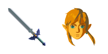 The Legend of Zelda Link & Master Sword
