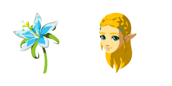 The Legend of Zelda Princess Zelda & Silent Princess Flower