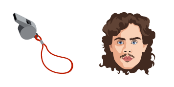 Stranger Things Billy Hargrove & Whistle Cursor Pack