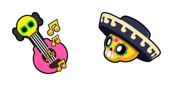 Brawl Stars Poco & Guitar Cursor Pack