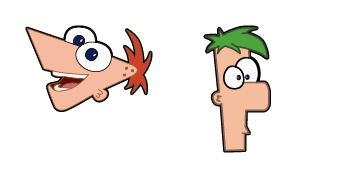 Pack de curseurs Phineas and Ferb