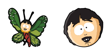 South Park Randy Marsh & Randy Marsh Butterfly курсор пак