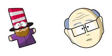 South Park Mr. Garrison & Mr. Hat курсор пак