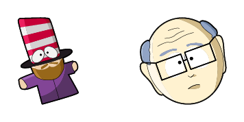 South Park Mr. Garrison & Mr. Hat