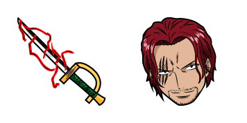 One Piece Shanks & Gryphon Cursor Pack