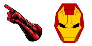 Iron Man Cursor Pack