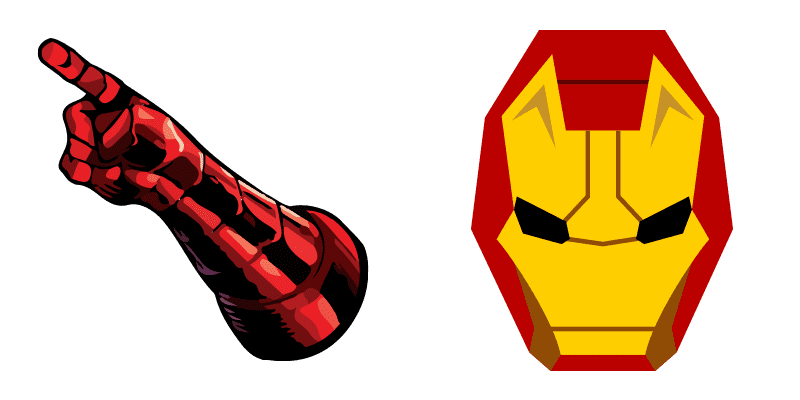 Iron Man cute cursor
