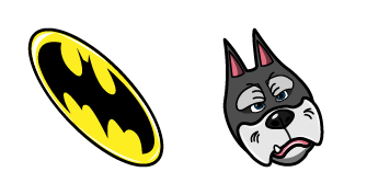 Pack de curseurs Super-Pets Ace the Bat-Hound & Batman Logo