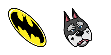 Super-Pets Ace the Bat-Hound & Batman Logo