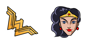 Wonder Woman & Logo Cursor Pack