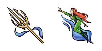 Mera & Trident Cursor Pack