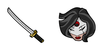 Katana & Soultaker Sword Cursor Pack