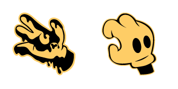 Bendy and the Ink Machine Hand Cursor Pack