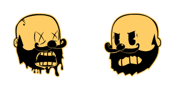 Bendy and the Ink Machine Hugo Mungus Cursor Pack