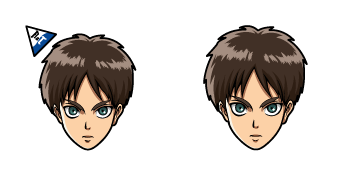 Attack on Titan Eren Yeager & Titan Form Cursor Pack