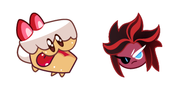 Cookie Run Red Velvet Cookie & Cake Hounds Cursor Pack