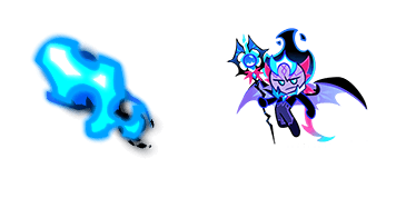 Cookie Run Fire Spirit Cookie Blue Flame Cursor Pack