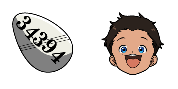 The Promised Neverland Phil Animated cute cursor