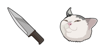 Paquete de Cursores Knife Cat Meme