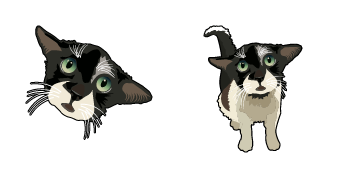 Baby Yoda Cat Cursor Pack