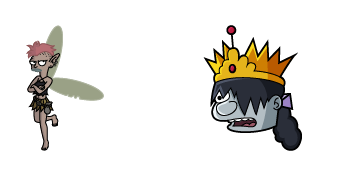 Disenchantment Prince Derek & Snarla Cursor Pack