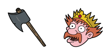 Disenchantment King Zog Cursor Pack