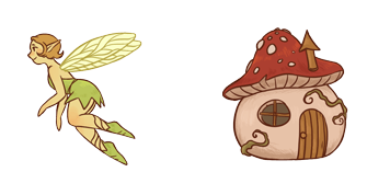 Fairycore Fairy & Mushroom House Cursor Pack