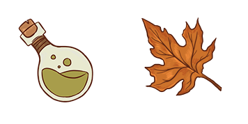 Fairycore Potion & Autumn Leaf Cursor Pack