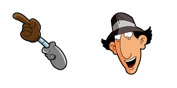 Inspector Gadget Cursor Pack