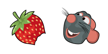 Ratatouille Remy & Food Cursor Pack