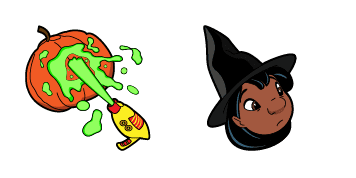 Lilo & Stitch Halloween Pumpkin Cursor Pack