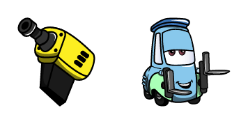 Cars Guido & Screwdriver Cursor Pack