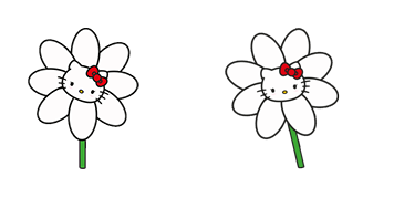 Hello Kitty Flower Cursor Pack