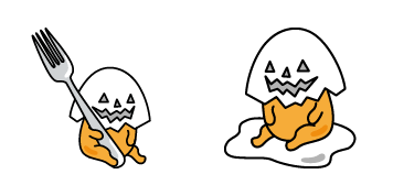 Gudetama Trick or Soy Sauce Cursor Pack