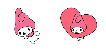 Sanrio My Melody Loves Hearts Cursor Pack