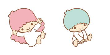 Little Twin Stars Lala & Kiki Cursor Pack