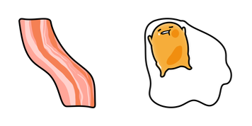 Sanrio Gudetama & Bacon курсор-пак