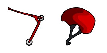 Scooter & Helmet Cursor Pack