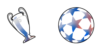 UEFA Champions League Logo & Cup Cursor Pack