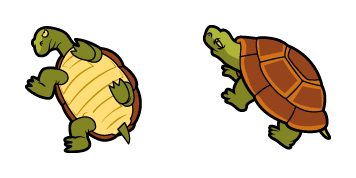 Futurama Turtle Cursor Pack