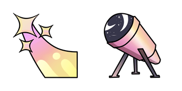 Shooting Star & Telescope