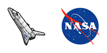 NASA Space Shuttle & Logo