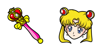 Sailor Moon & Spiral Heart Moon Rod