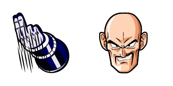 Pack de curseurs Dragon Ball Nappa