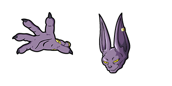 Pack de curseurs Dragon Ball Beerus